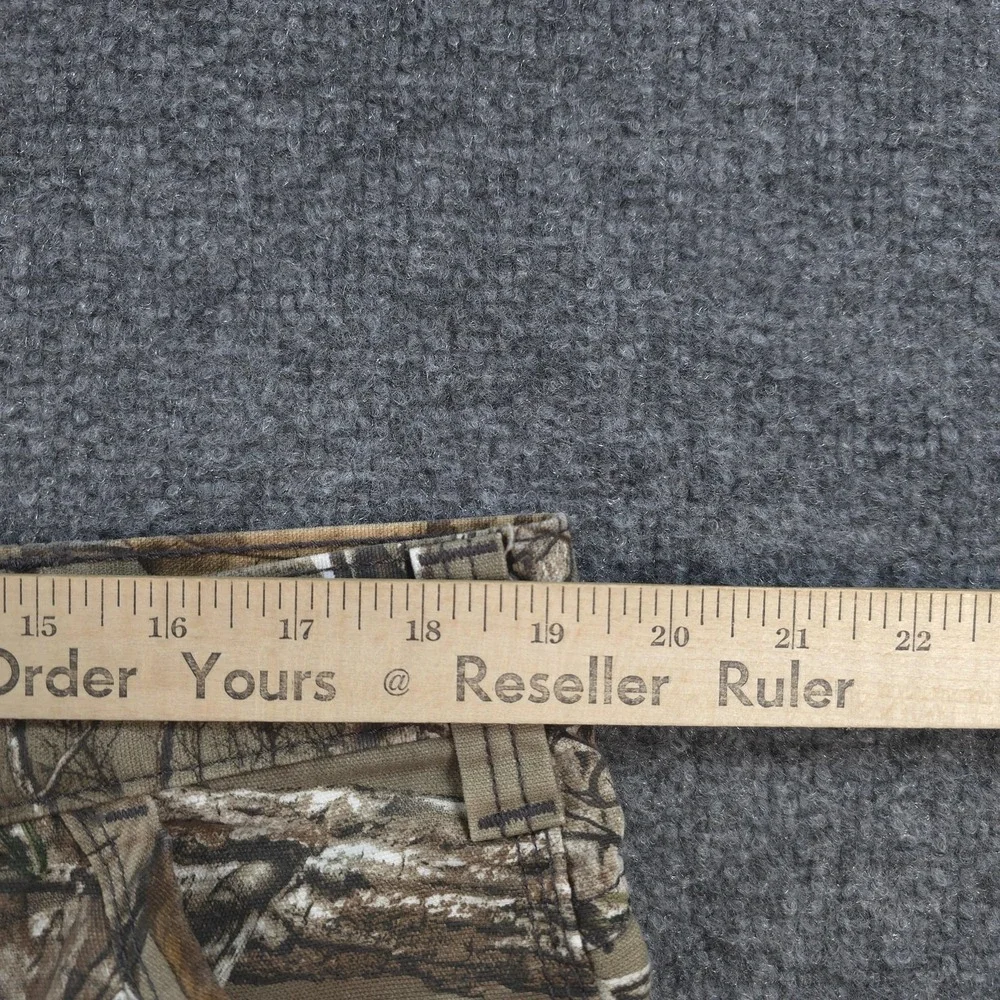 Carhartt Pants Mens 38x34 Brown Realtree Full Swing Relaxed Fit Camo Hunting